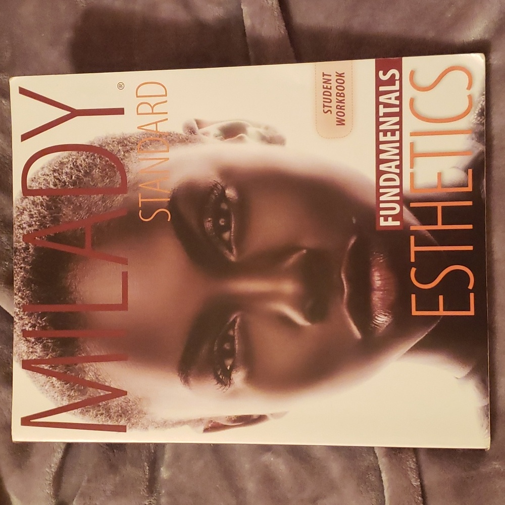 Milady Standards Fundamentals Esthetics Student Workbook *Used*